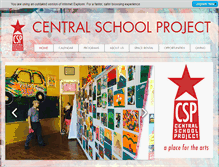 Tablet Screenshot of centralschoolproject.org